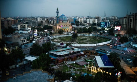 Firdos Square, Baghdad, where a statue of Saddam Hussein was toppled in 2003