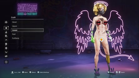 Dominik Diamond 在 Saints Row Boss Factory 中的可疑角色。
