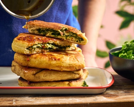 Feta together: Alice Zaslavsky's spinach and cheese pan pies with