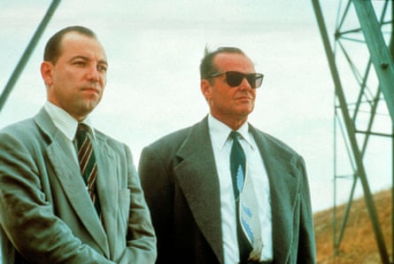 with Jack Nicholson in The Two Jakes (1990).