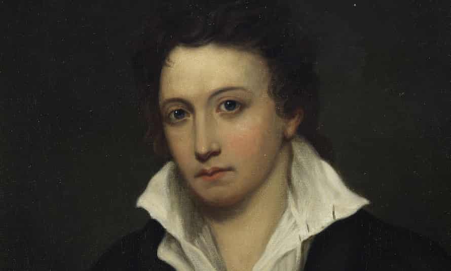 Percy Bysshe Shelley, mit dem Shelley einer
