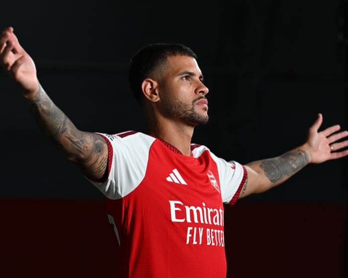 Versatile Bruno Guimarães gives Mikel Arteta options to shuffle midfield pack | Ed Aarons — image supplied by The Guardian Sport's feed