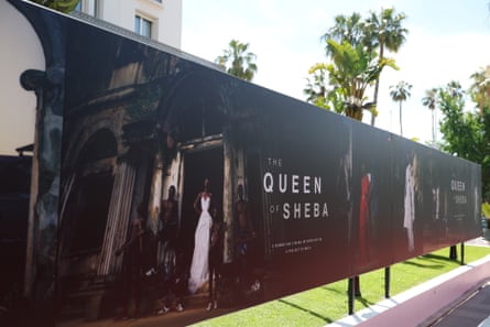 Film posters on the Croisette