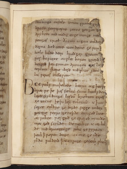 An early text of Beowulf.