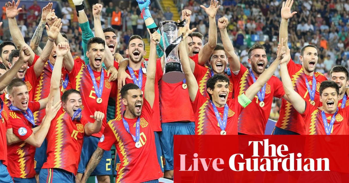 Spain U21 2 1 Germany U21 European Championship Final As It