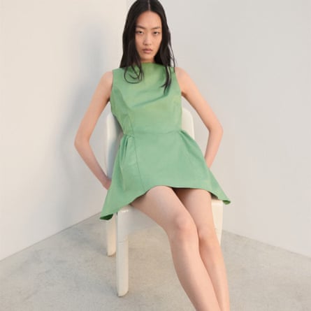 Mango Flared cotton dress