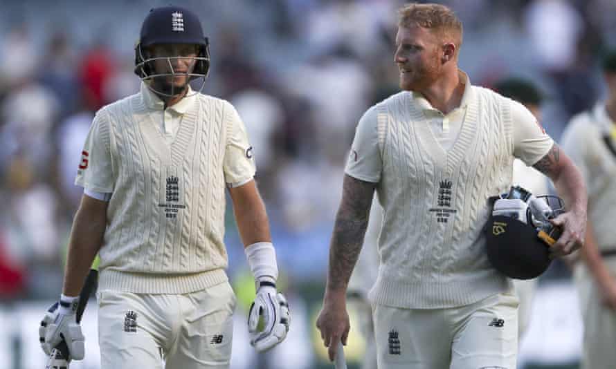 Ben Stokes (right) insists he has no desire to succeed Joe Root as England Test captain