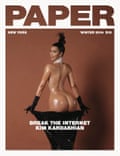 Kim Kardashian on cover of Paper magazine