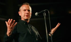 Jeremy Hardy at a War on Want comedy show in London, 2015.
