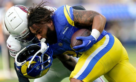 Kyren Williams thrived even without a helmet on Sunday