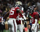 Saints’ lopsided loss sours celebrations on 20th anniversary of ‘Domecoming’