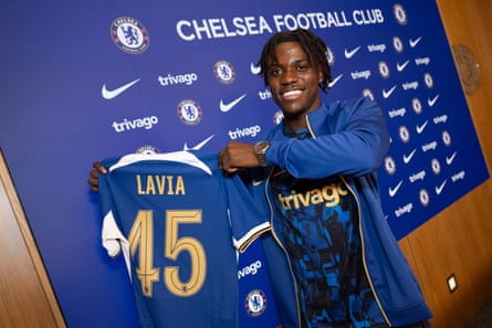 Lavia is yet to complete a full game for Chelsea.