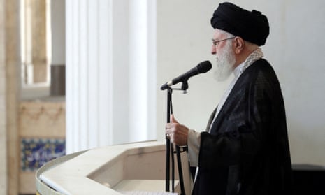 Iran's supreme leader, Ayatollah Ali Khamenei