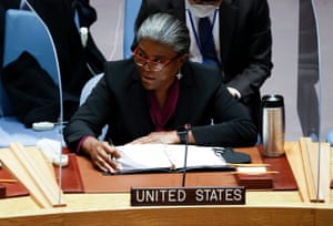 Linda Thomas-Greenfield at the UN.