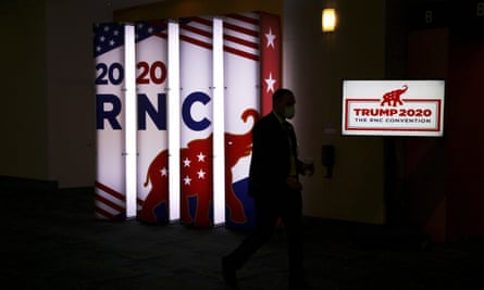 The Republican national convention in Charlotte, North Carolina.