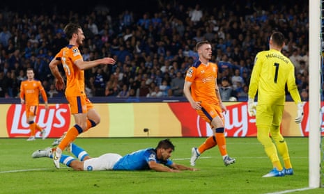 Napoli’s second goal.