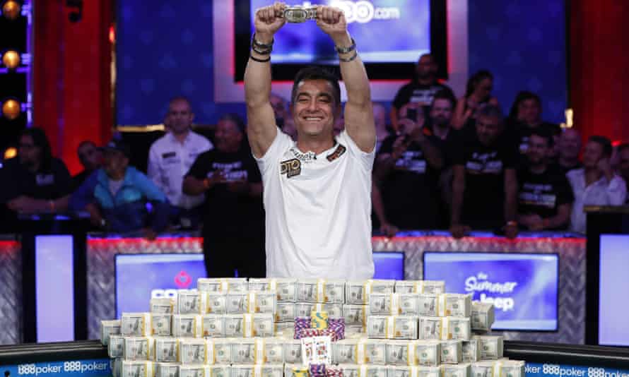 Hossein Ensan Sees Off 8 568 Rivals To Claim 10m At World Series Of Poker Poker The Guardian World Cup Poker 2022