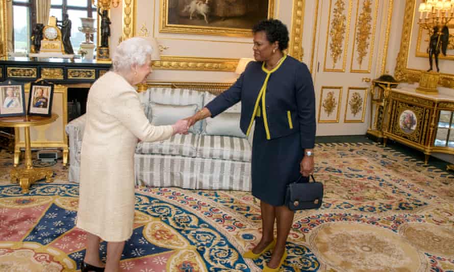 The Queen receives Dame Sandra Mason astatine Windsor Castle