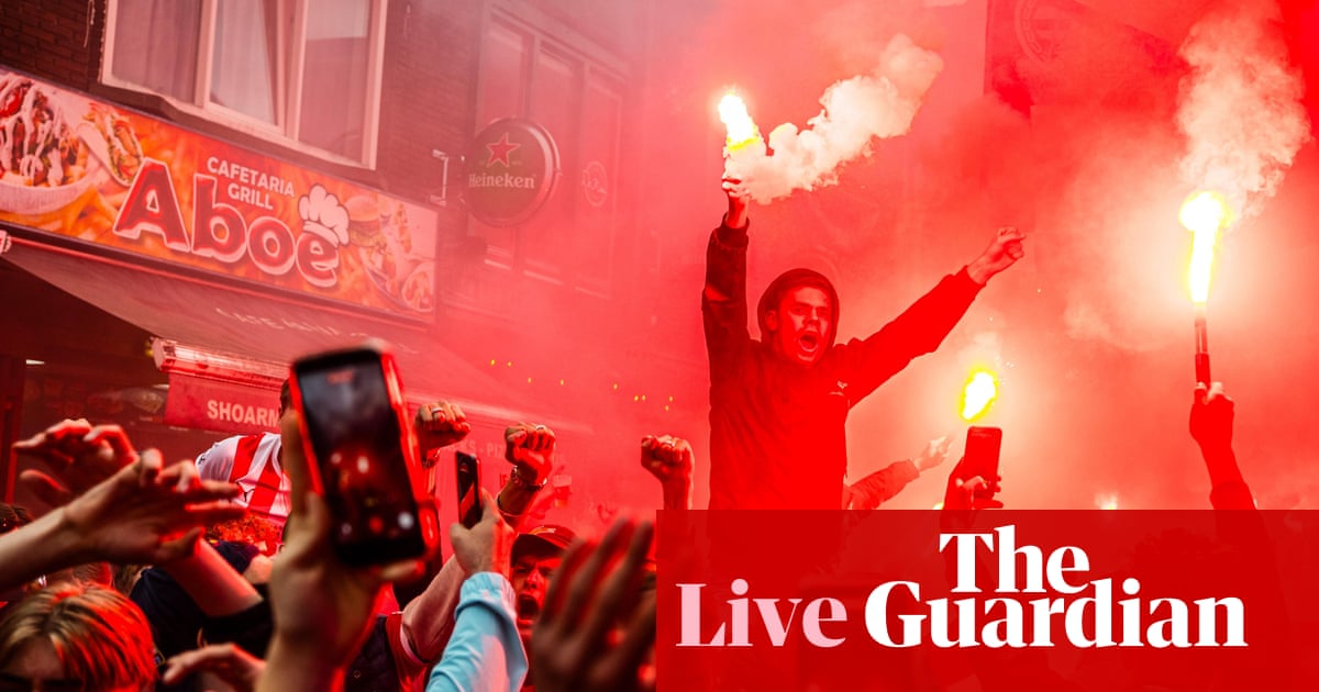 PSV crowned Eredivisie champions, Hearts drop points at Livingston and more – matchday live