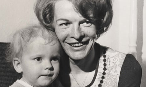 Joan McFarlane with Simon Bostic, the toddler to whom she donated her bone marrow for a pioneering transplant in 1973.