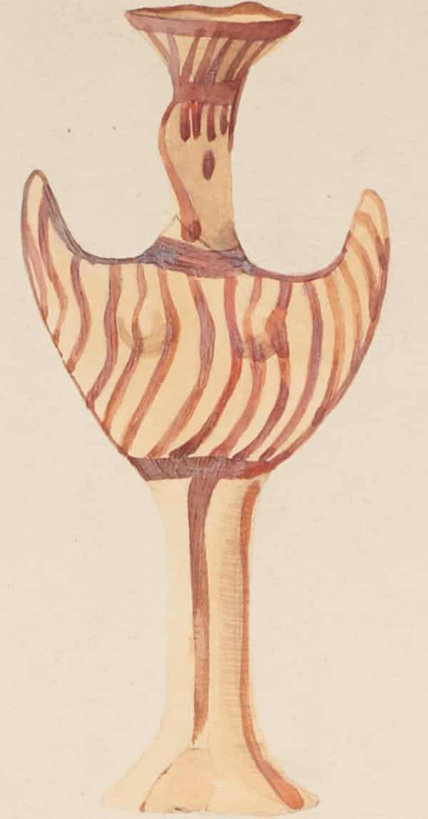 Lisa French obituary 1 A terracotta figurine from Mycenae