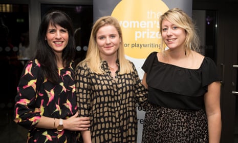 Katie Posner, Ellie Keel and Charlotte Bennett, the team who launched the Women’s Prize for Playwriting