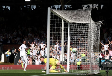 Issa Diop put Fulham ahead against Newcastle.