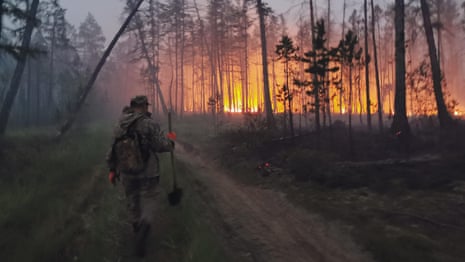 Siberia hit by unprecedented heatwave and forest fires – video report