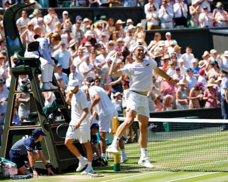 Great Britain’s Julian Cash celebrates
