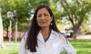 Deb Haaland, New Mexico’s former Democratic state party chair, hopes to become the first Native American woman elected to Congress. 3396.jpg?w=300&q=55&auto=format&usm=12&f