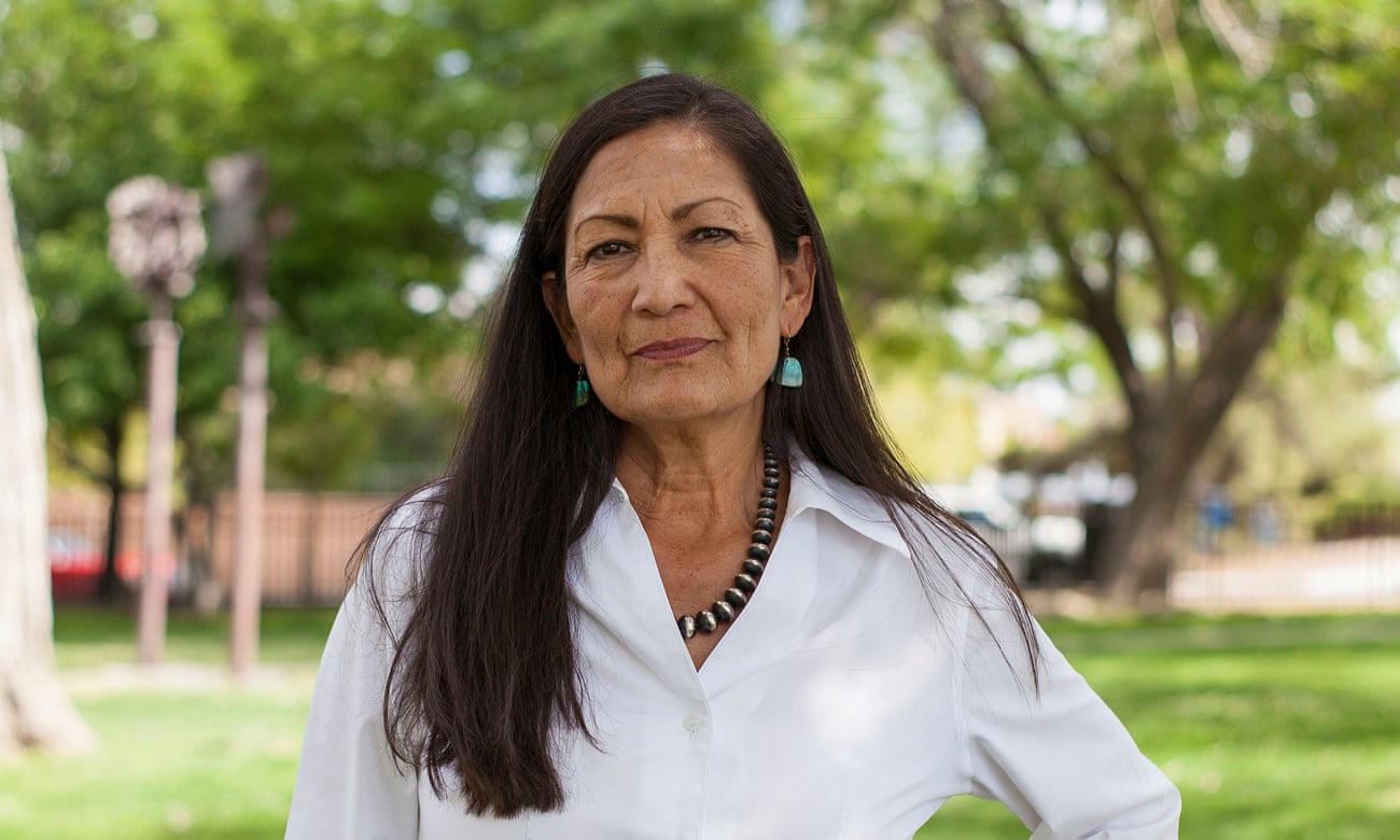 Deb Haaland, New Mexico’s former Democratic state party chair, hopes to become the first Native American woman elected to Congress.