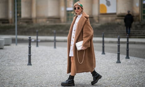 Fashion blogger Aylin Koenig wearing Dr Martens during the recent Berlin fashion week.