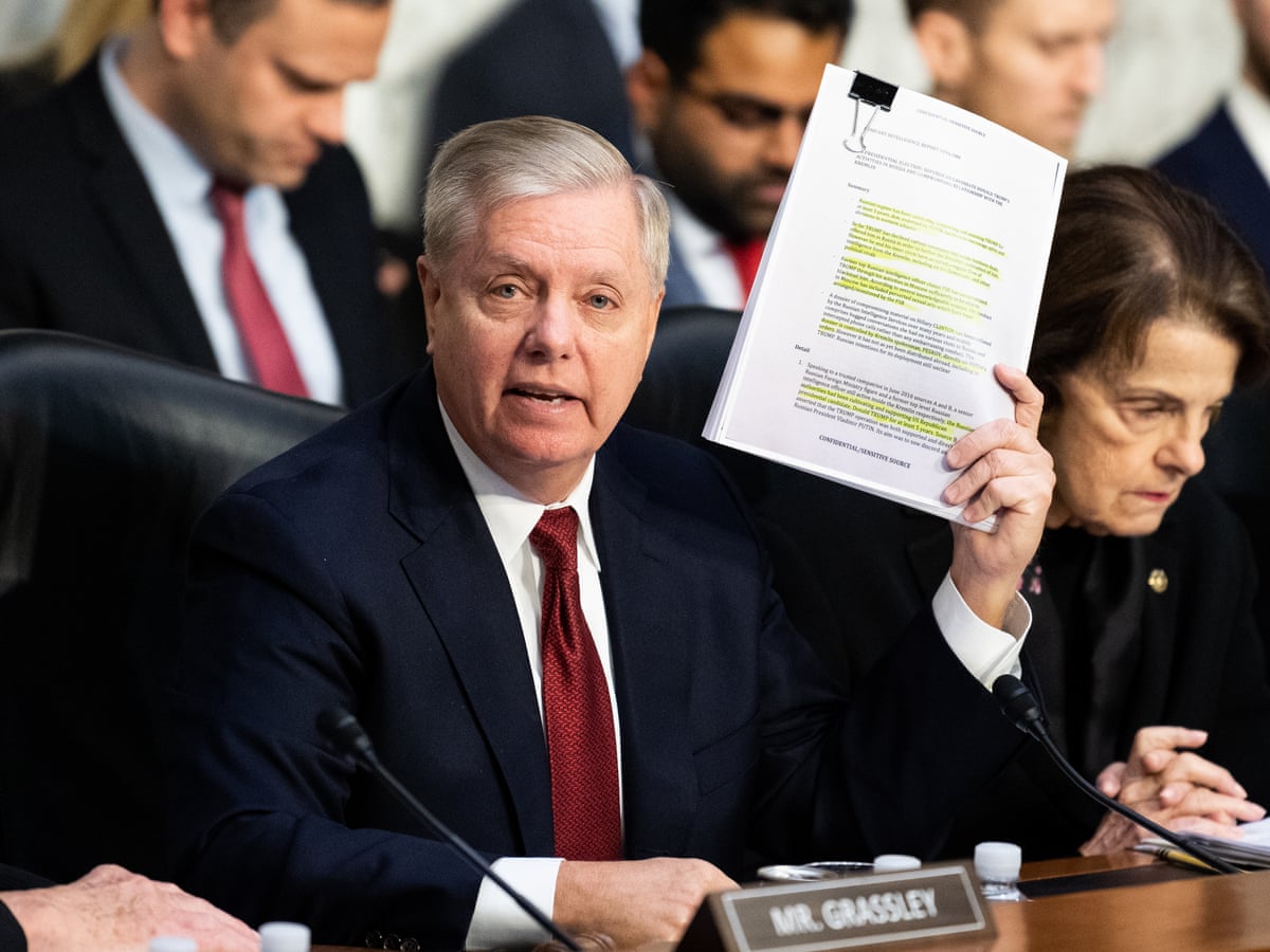 Lindsey Graham Senator Who Became Trump S Loudest Impeachment Bulldog Republicans The Guardian