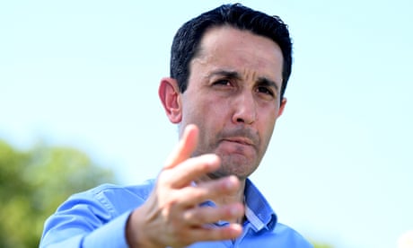 LNP leader David Crisafulli at a press conference during the Queensland election campaign