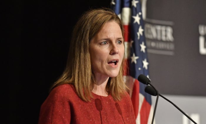 Amy Coney Barrett says the supreme court aren't 'partisan hacks'. Oh really? | David Sirota | The Guardian