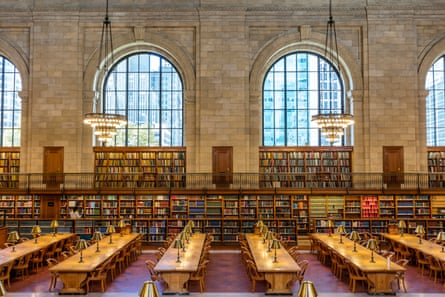 Refurbishment of the rose reading room at New York Public Library