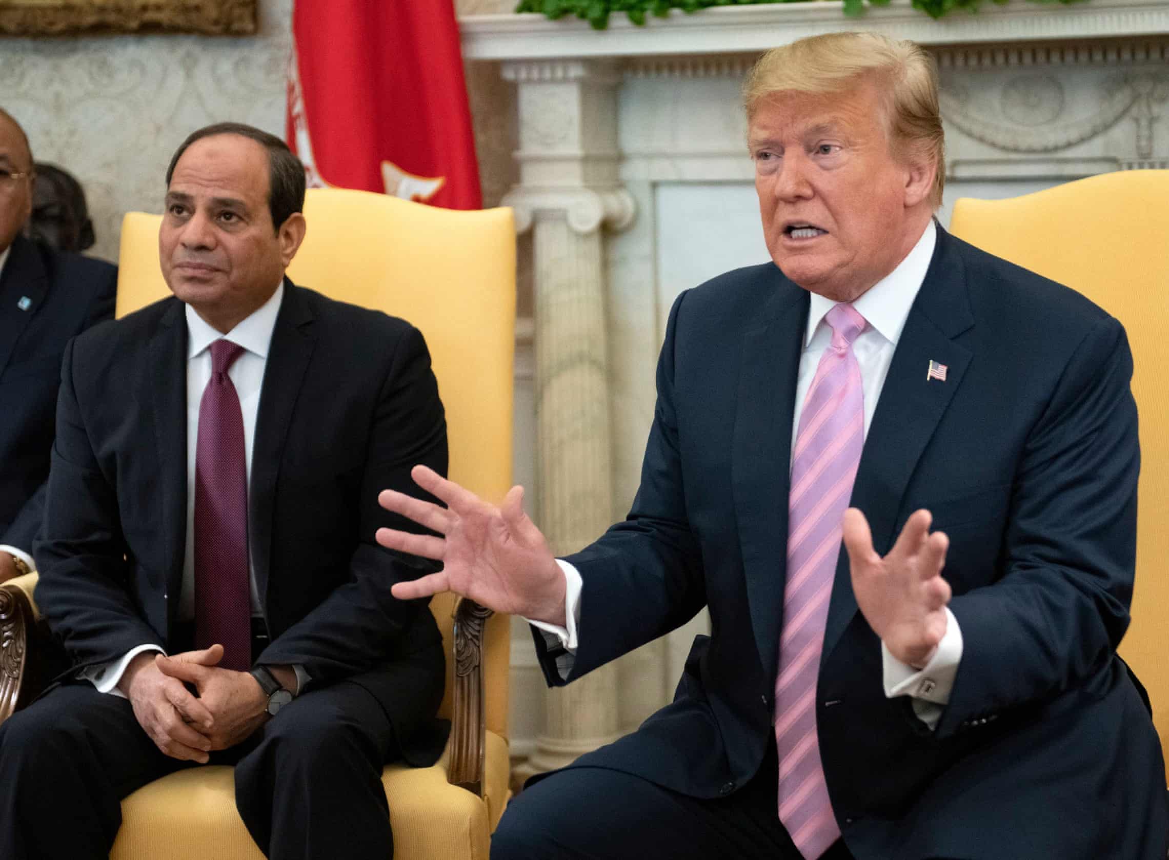 Fatah a-Sisi and Trump