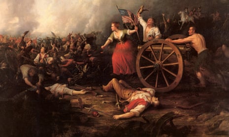 A later painting of the Battle of Monmouth, 1778.