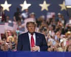 Trump doubles down on pledge of $5,000 payments if his party retains control of Congress as he address convention a second time – live