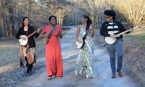 Our Native Daughters (from left): Rhiannon Giddens, Leyla McCalla, Allison Russell and Amythyst Kiah.
