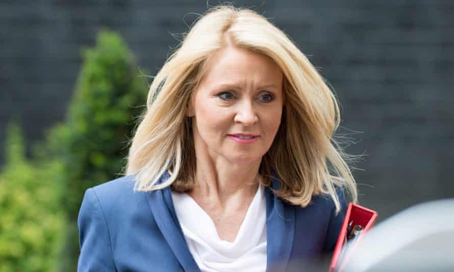 Esther McVey, the work and pensions secretary