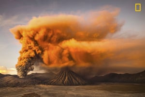 Mt Bromo volcano