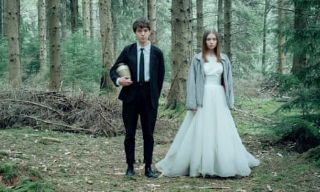Alex Lawther and Jessica Barden in The End of the F***ing World.