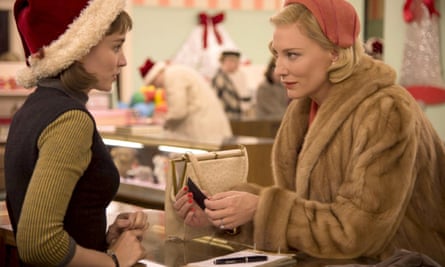 Cate Blanchett and Rooney Mara in the 2015 film Carol.