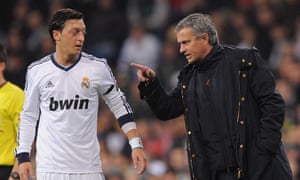 Mesut Özil and José Mourinho
