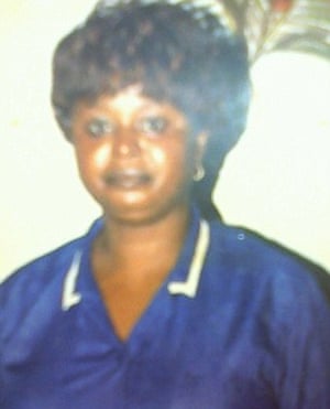Jimmy’s mother, Jelikatu Kargbo, who adopted him at the age of five.