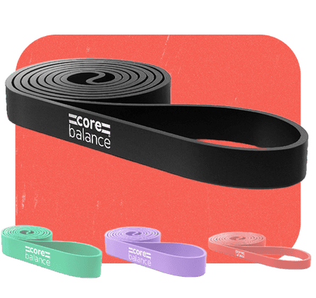 Decathlon CORE BALANCE Pull Up Resistance Band Exercise Fitness Latex Medium 10 To 30kg