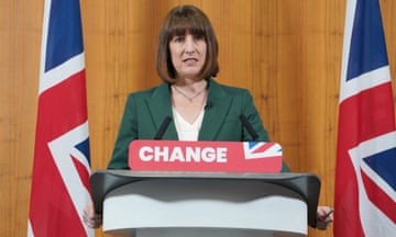 Shadow chancellor Rachel Reeves speaks at a press conference in central London, responding to the launch of the Conservative party's manifesto