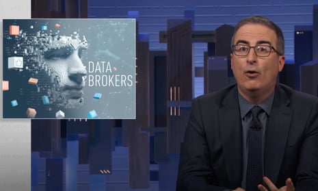 ‘I don’t know about you but I don’t want a whole crowd of strangers watching what I search for on the internet. Not because it’s gross but because it’s private’ … John Oliver