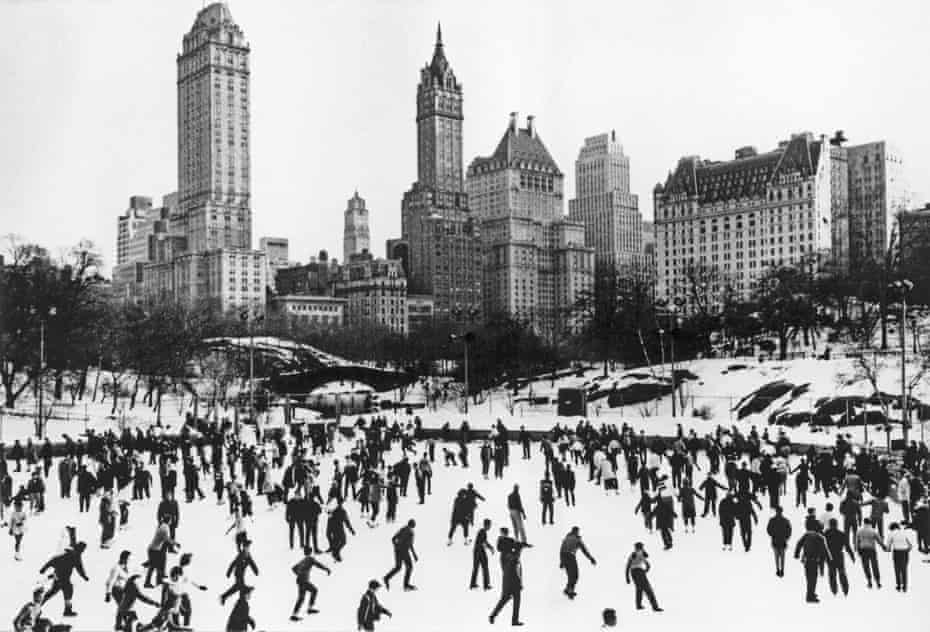 The Big Picture New Yorkers Ice Skate Into The 1960s Neil Libbert Photographer The Guardian